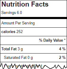 Nutrition Facts